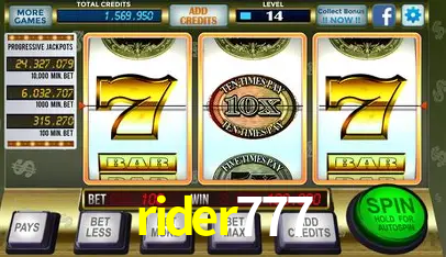 Descubra a Magia dos Jogos de Arcade no rider777