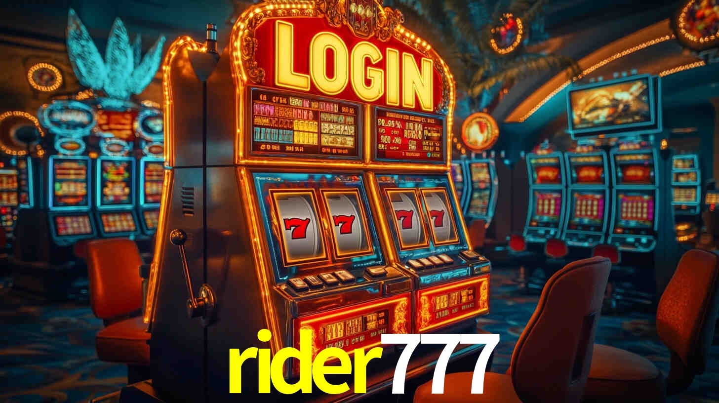 rider777 App Interface