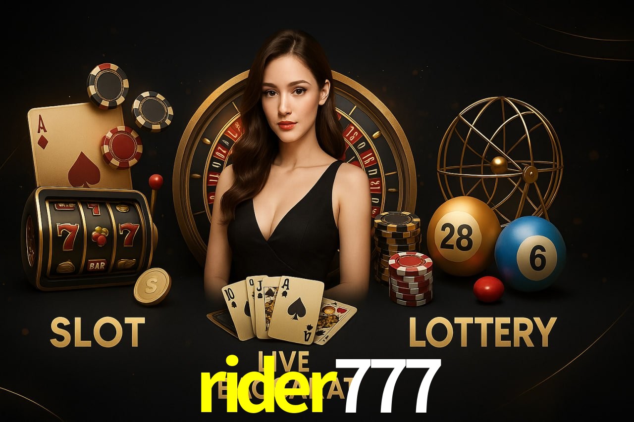 Depósito e saque na rider777