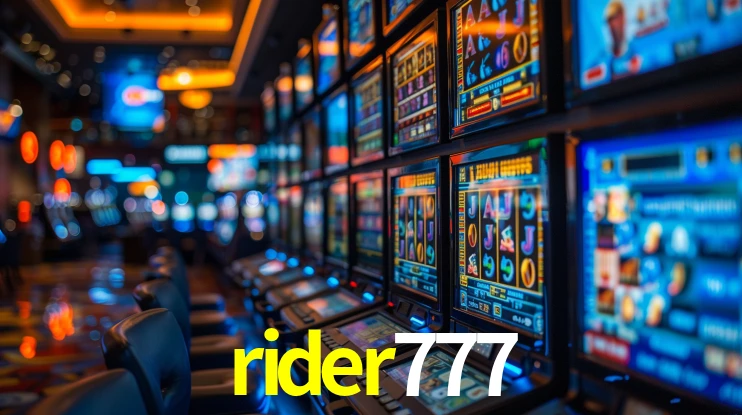 APP oficial da rider777 para mobile