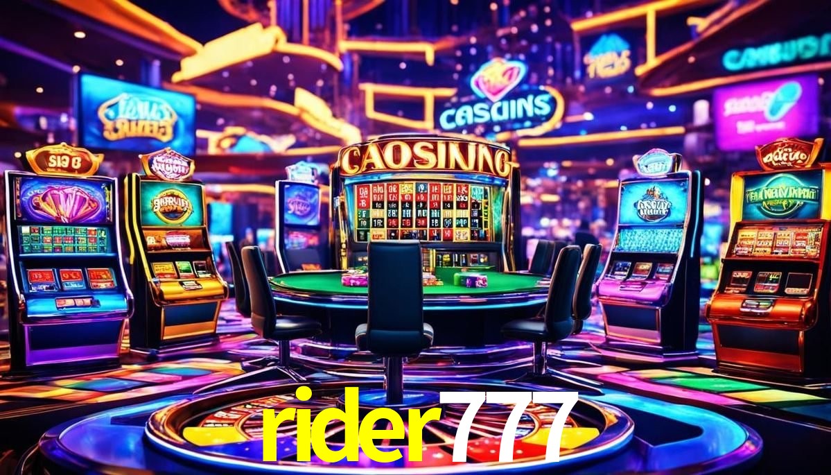 Jogos de Slot rider777